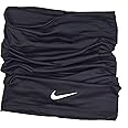 Nike Neck Warmer, Therma-Fit Wrap, One Size, Black/Silver