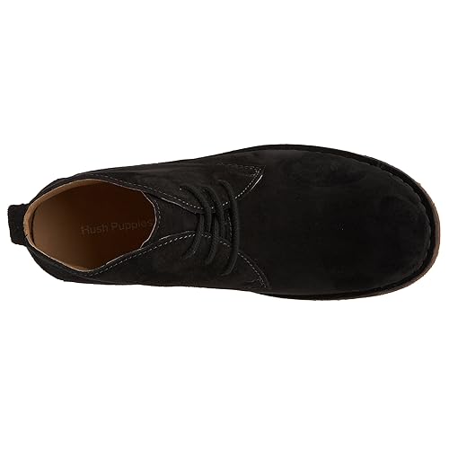 Hush Puppies - Botas safari para hombre, Negro, talla 45: Amazon.es: Zapatos y complementos