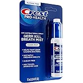 Crest Pro-Health | Portable Alcohol-Free CPC Mist with Clean Mint Flavor | Fights Odor-Causing Germs for Instant Fresh Breath