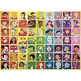 Ravensburger Disney Pixar Color Palette - 100-piece Jigsaw Puzzle for Kids | Unique, Perfectly Interlocking Pieces | Durable,