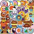 50pcs Hey Duggee Stickers Cute Cartoon Stickers for Kids Hydroflask,Funny Lovely Aesthetic Stickers Vinyl Waterproof Trendy S