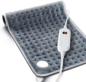 Toyuugo Heating Pad for Fast Back Pain and Cramps Relief, 12