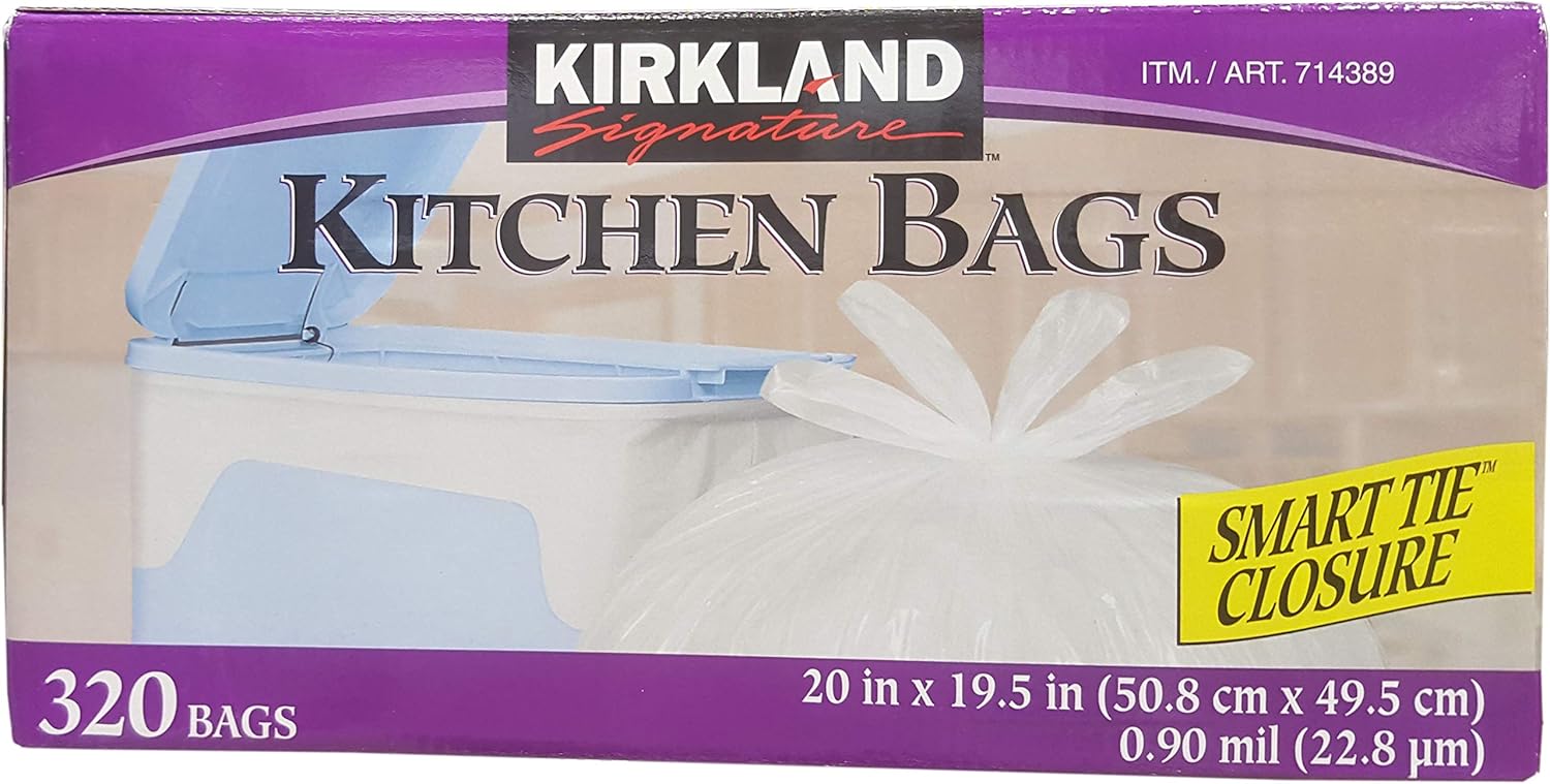 Kirkland Signature Kitchen Bags (20 X 19.5 ), 320 Count: Amazon.ca: Grocery