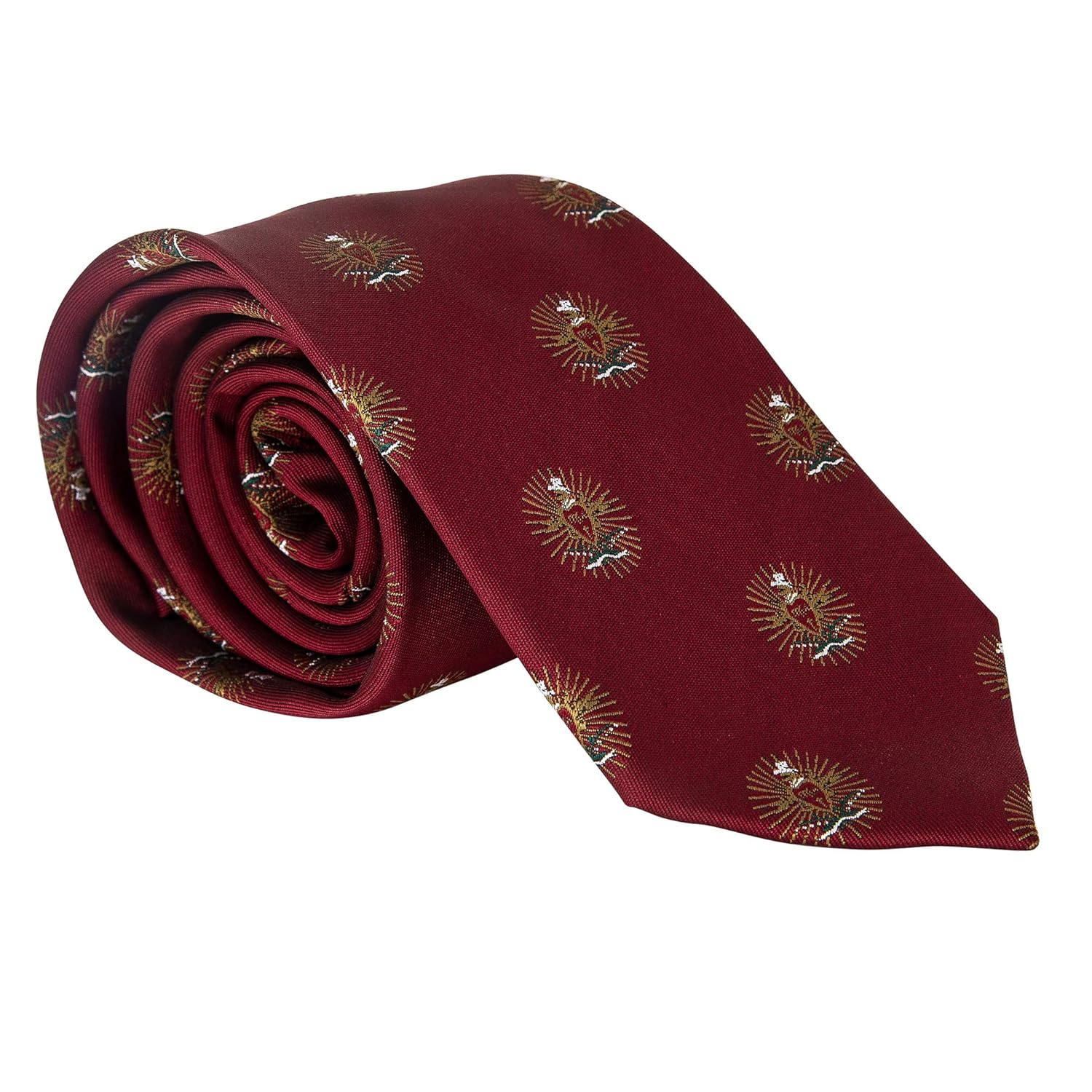 Pi Kappa Alpha Pike Fraternity Necktie Tie Greek Formal Occasion Standard Length Width pike (Repeating Crest Necktie)