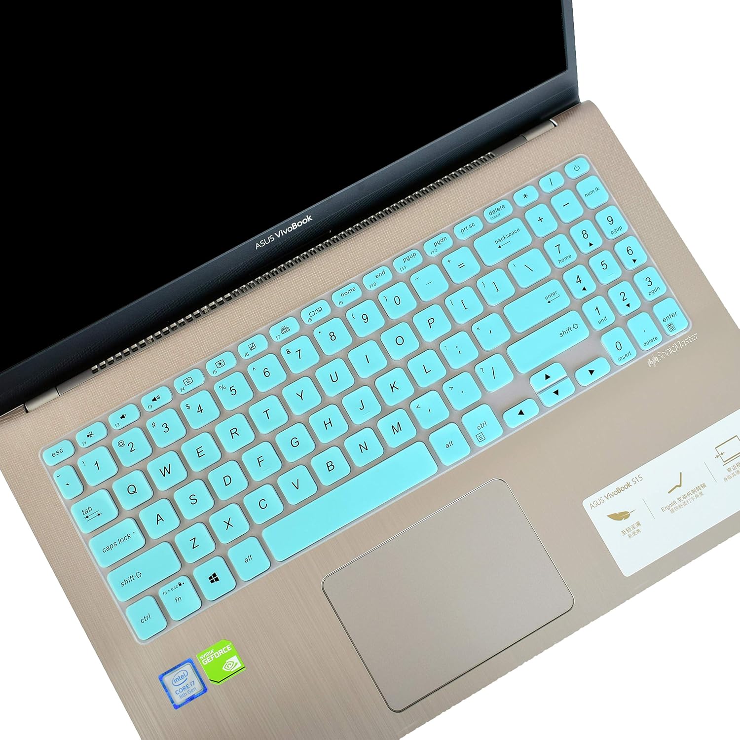 LEZE - Keyboard Cover Compatible with 15.6