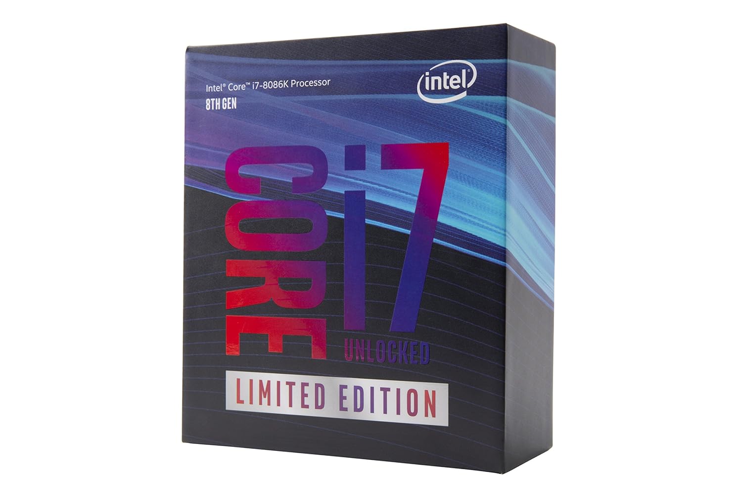 Intel Core i7-8086K Desktop Processor 6 Cores up to 5.0 GHz unlocked LGA 1151 300 Series 95W