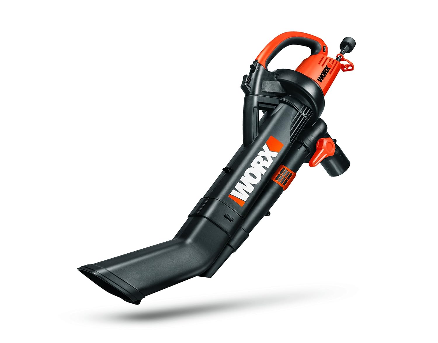 Worx WG509 TRIVAC 12 Amp 3-In-1 Electric Blower/Mulcher/Vacuum with Multi-Stage All Metal Mulching System