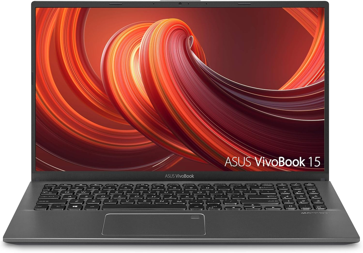 ASUS VivoBook 15 Thin and Light Laptop, 15.6” Full HD, AMD Quad Core R5-3500U CPU, 8GB DDR4 RAM, 256GB PCIe SSD, AMD Radeon Vega 8 Graphics, Windows 10 Home, F512DA-EB51, Slate Gray (Renewed)