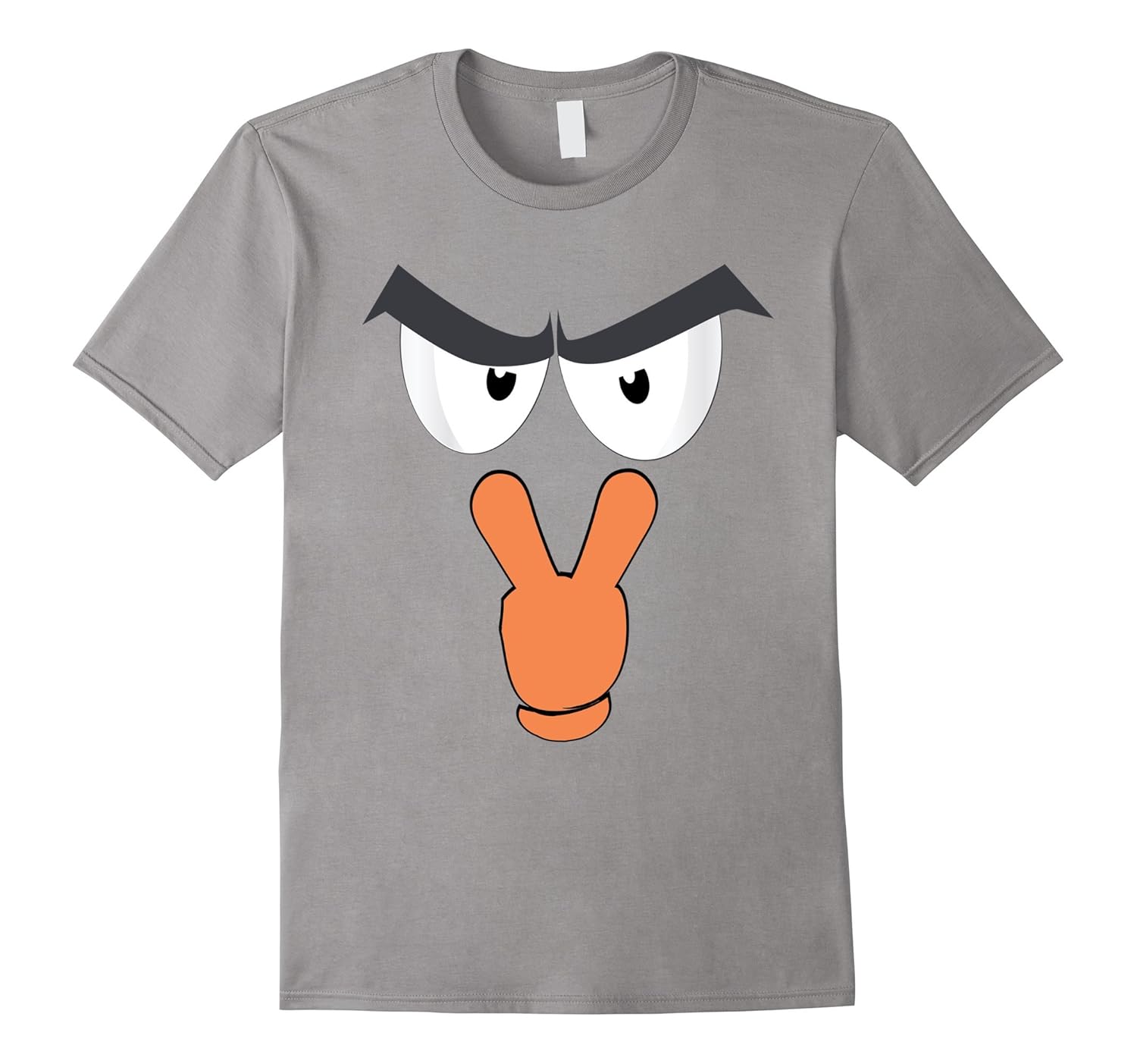 Halloween Costume Shirt Angry Emoji Face-ANZ