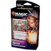 Magic: The Gathering Throne of Eldraine Rowan, Fearless Sparkmage Planeswalker Deck | Ready-to-Play | 60- Card Starter Deck