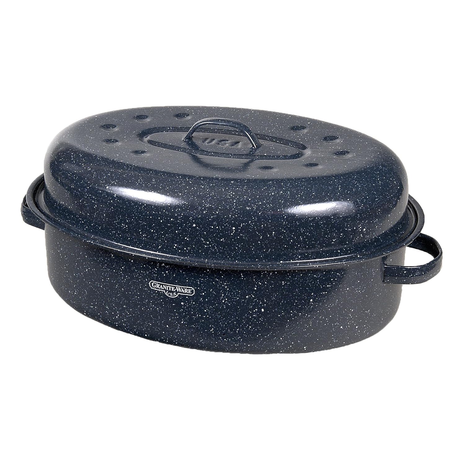 Granite Ware 19-Inch Covered Oval Roaster