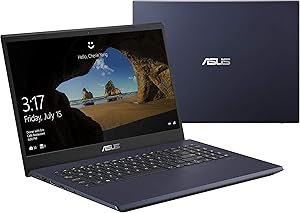 ASUS Vivobook K571 Laptop, 15.6” FHD, Intel Core i7-9750H CPU, NVIDIA GeForce GTX 1650, 16GB RAM, 256GB PCIe Nvme SSD + 1TB HDD, Windows 10 Home, K571GT-EB76, Star Black