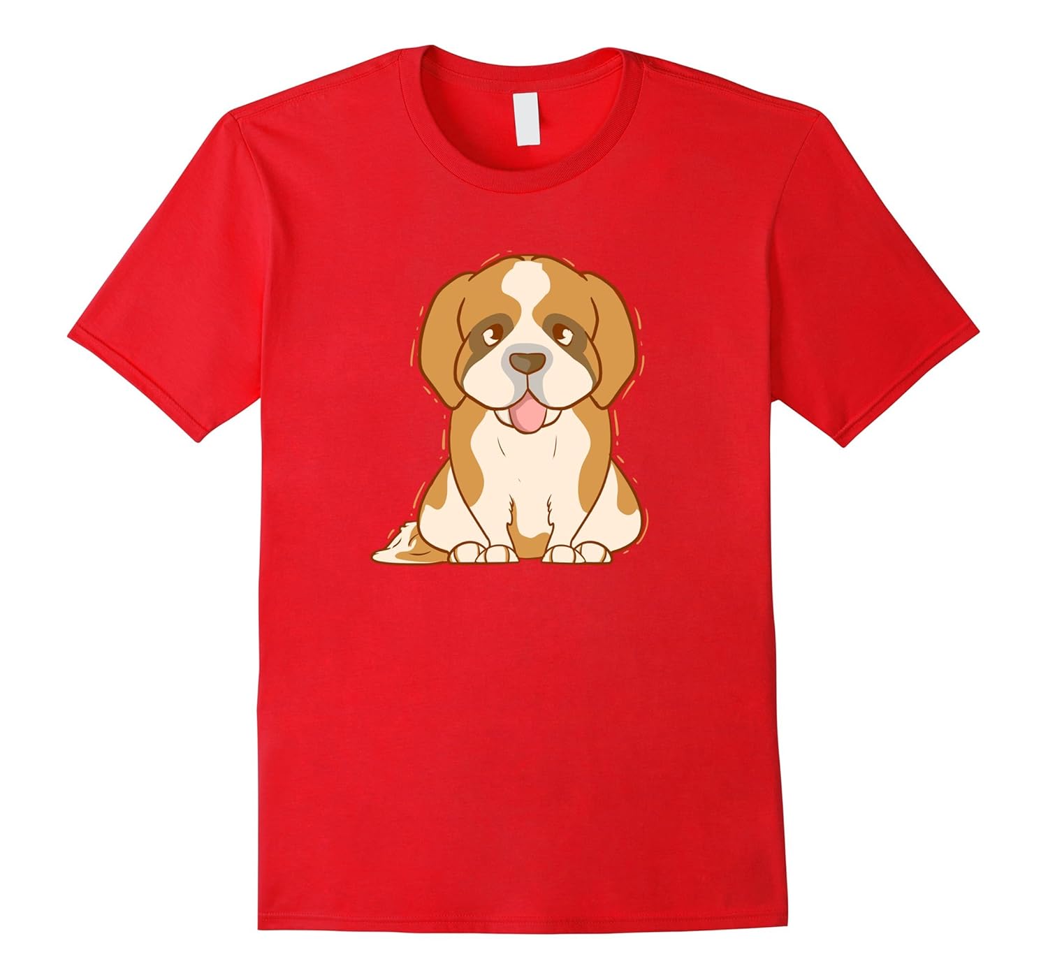 Cute Saint Bernard Puppy St Bernard Dog Lover Tshirt Tee-Art