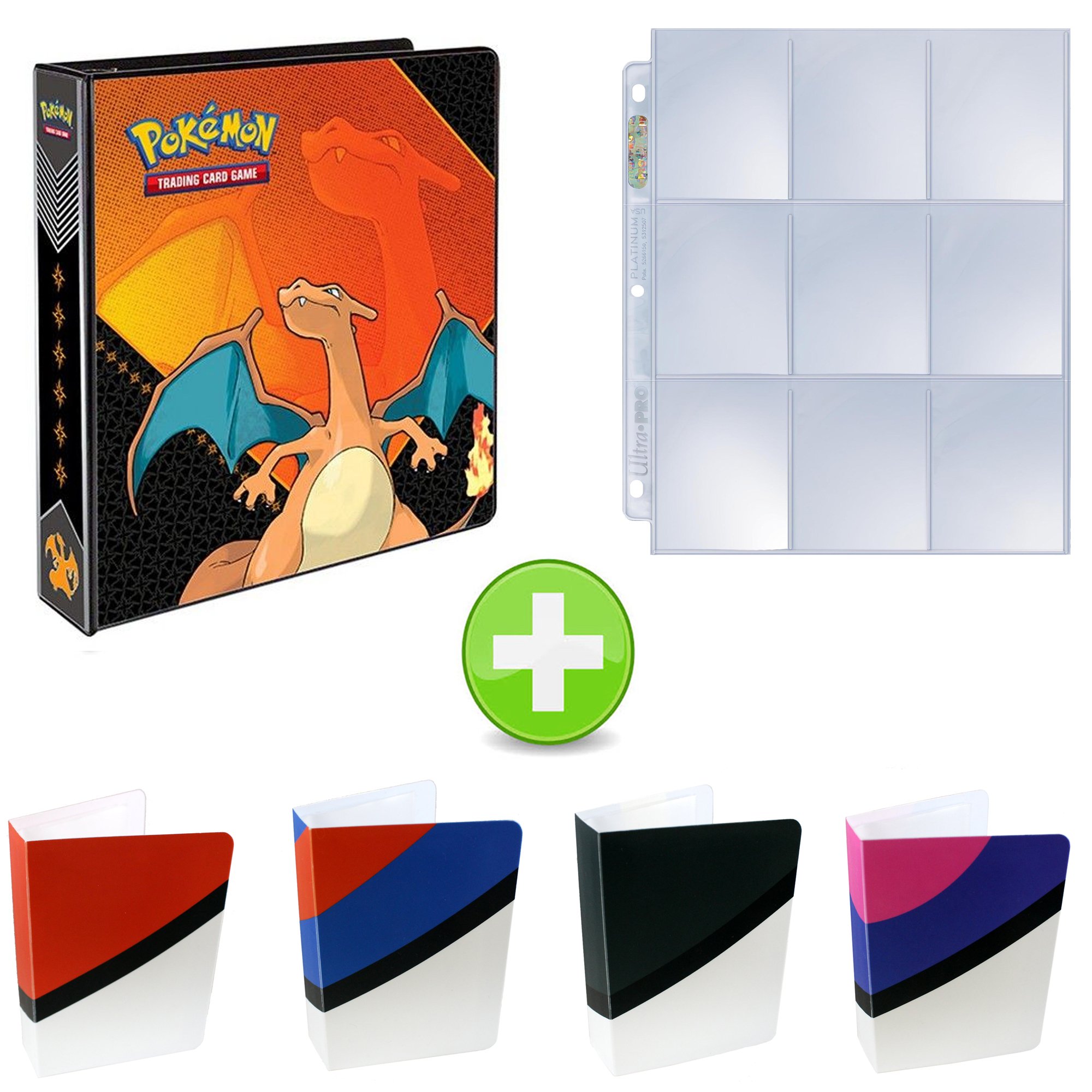 Buy Assortmart Pokemon 3-Ring Binder with Mini Binder Album Set of 4 ...