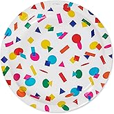 American Greetings Rainbow Party Supplies, Dessert Plates (36-Count)