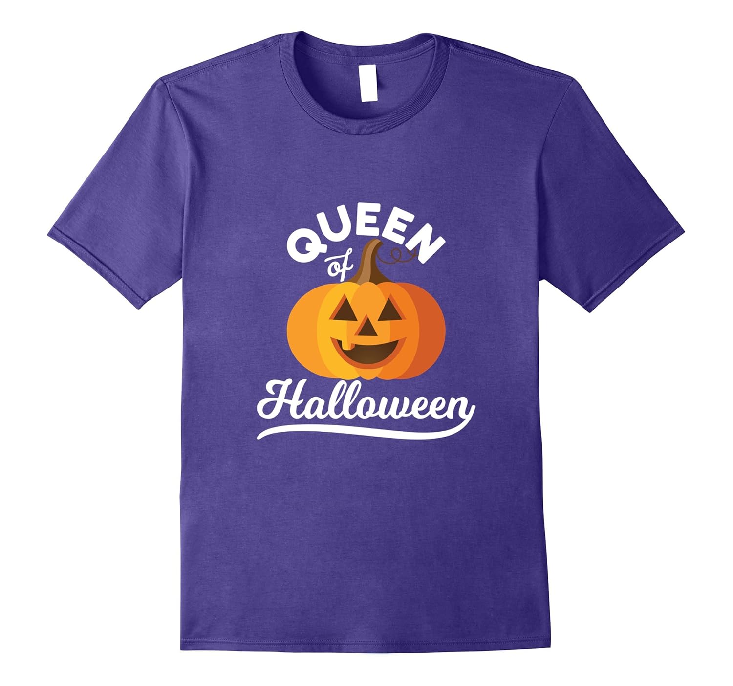 Queen of Halloween Shirt Pumpkin Jack O'Lantern T-Shirt-Art