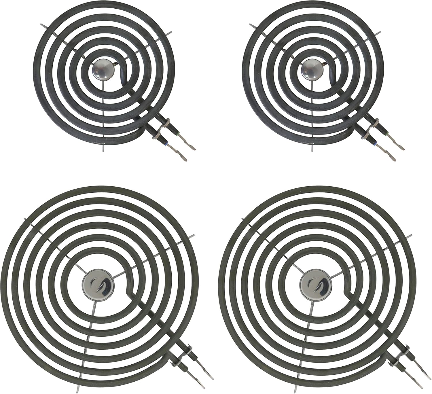 Kitchen Basics 101: WB30M1 WB30M2 4 Piece Range Stove Top Surface Element Burner Kit Replacement for GE Hotpoint