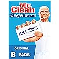 Mr. Clean Magic Eraser Original Cleaning Pads, Multi Purpose Cleaner, Bathroom Cleaning Supplies, All Purpose Cleaner, White,