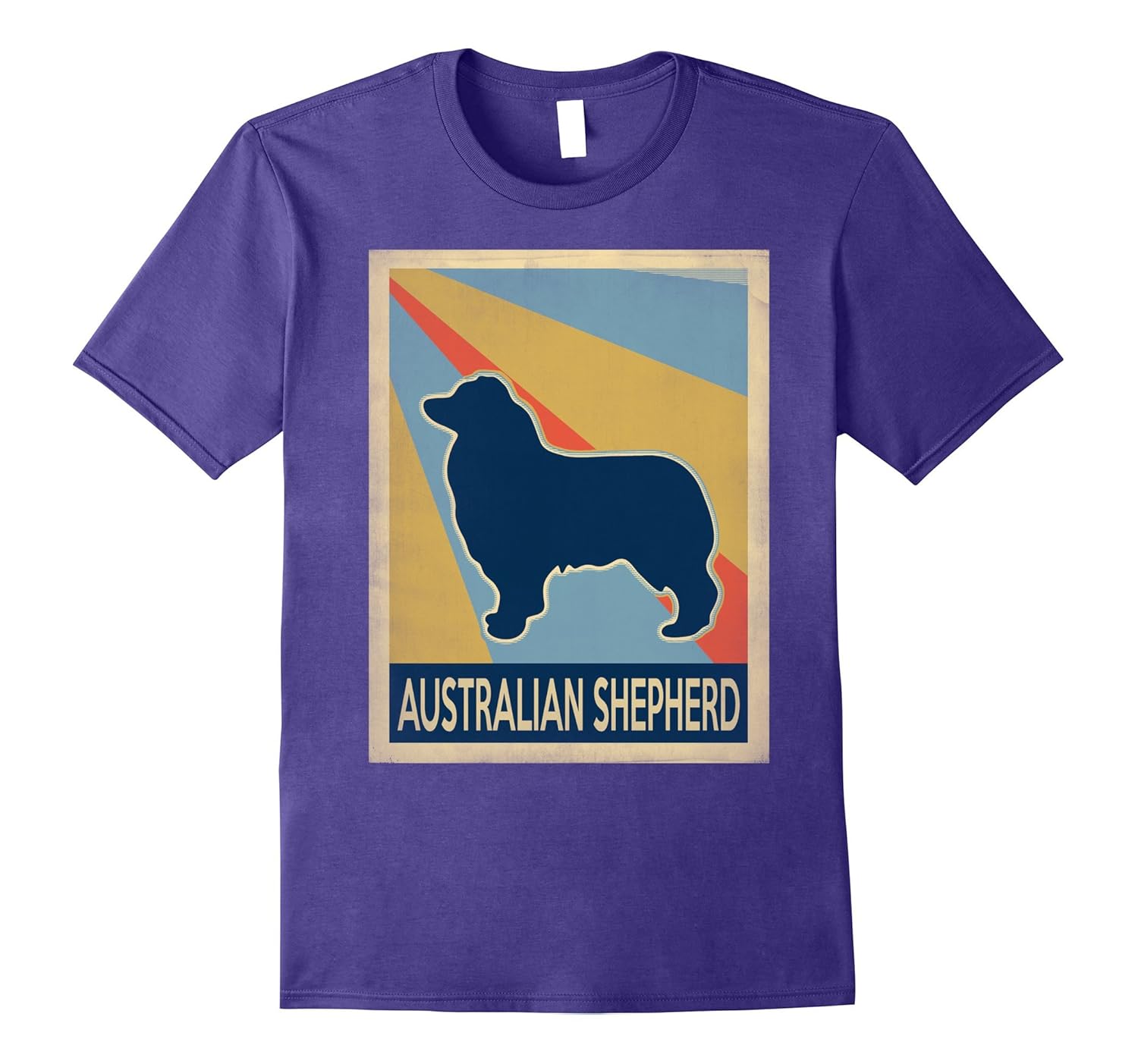 Vintage australian shepherd Tshirt-Art