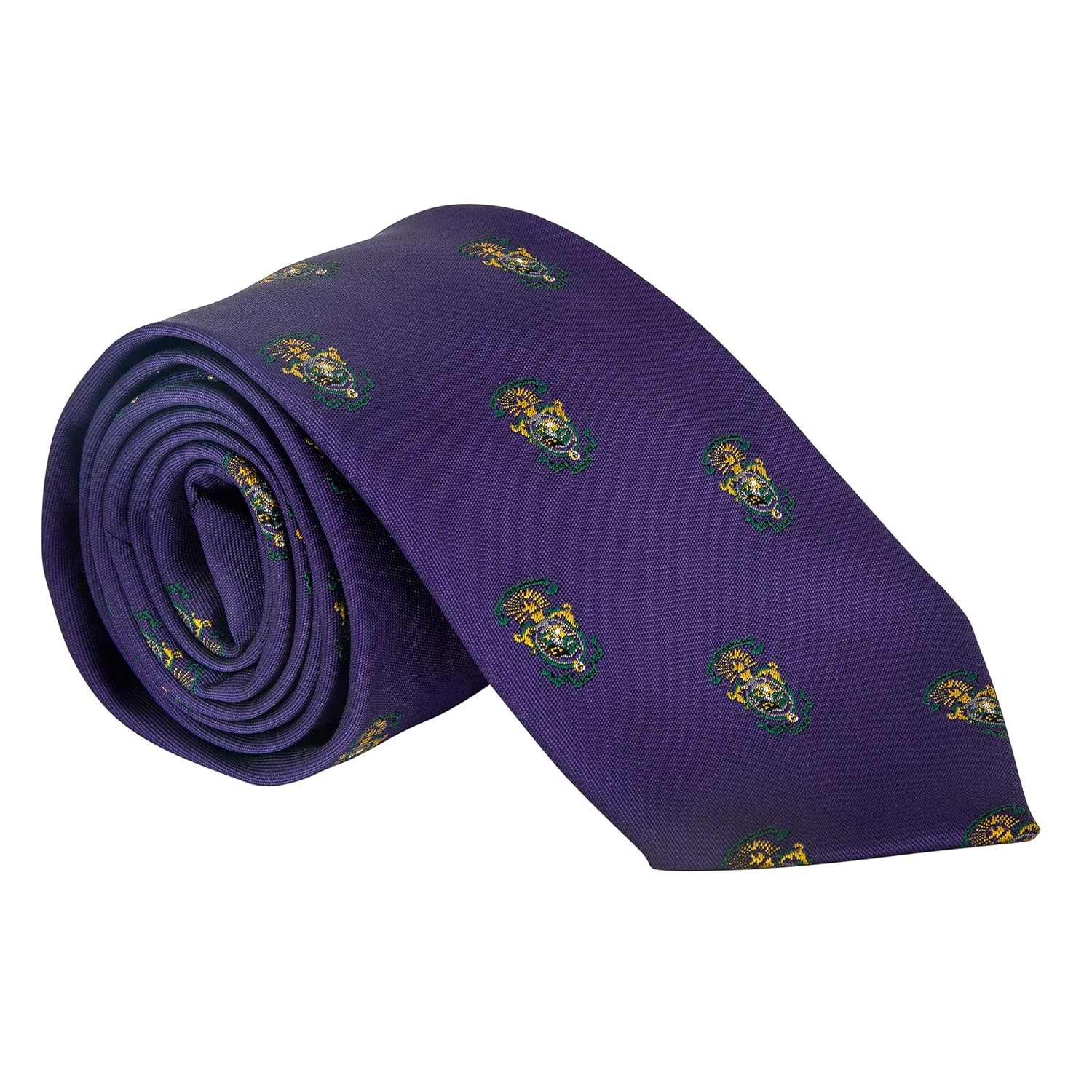 Lambda Chi Alpha Fraternity Necktie Tie Greek Formal Occasion Standard Length Width Lambda Chi (Repeating Crest Necktie)