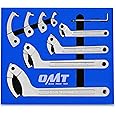 Orion Motor Tech 8pc Adjustable Pin Spanner Wrench Tool Set, Spanner Nut Wrench Tools with Changeable Heads for Pipes Heating