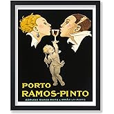 Poster Master Vintage French Wine Poster - Retro Wine Print - Alcohol Art - Funny Gift for Men, Women, Bartender - Perfect De