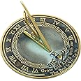 Rome Brass Sundial Grow Old with Me RM2308