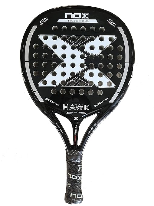 Pala de Padel Nox Hawk Black Edition 2019