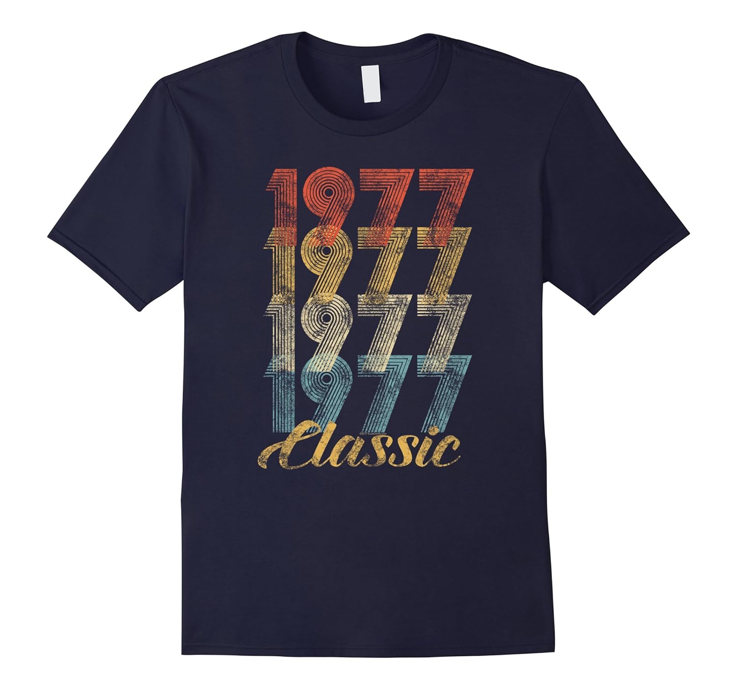 40th Birthday Gift Vintage 1977 T-Shirt for Men & Women-T-Shirt