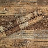 Decoroom Wood Wallpaper 17.71''×118'' Shiplap Peel and Stick Wallpaper Rustic Wood Grain Contact Paper Removable Self Adhesiv