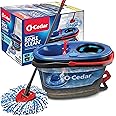 O-Cedar RinseClean Spin Mop & Bucket System | Clean with Clean Water | Removes 99% of Bacteria