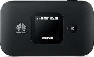 Huawei E5577Cs-321 4G LTE Mobile WiFi Hotspot (4G LTE in Europe, Asia, Middle East, Africa & 3G globally) Unlocked/OEM/ORIGINAL from Huawei WITHOUT CARRIER LOGO (Black)