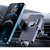 CINDRO Phone Holder Car [Upgrade Clip Never Fall] Car Phone Holder Mount Automobile Air Vent Hands Free Cell Phone Holder for