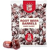 Root Beer Barrels Hard Candy | 1-Pound Bag, About 75 Pieces | Old Fashioned Treats