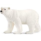 Schleich Wild Life, Animal Figurine, Animal Toys for Boys and Girls 3-8 Years Old, Polar Bear, Ages 3+