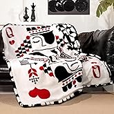 blunique Throw Blanket, Soft Double Sided Cozy Sherpa Blanket, Comfort and Warm Thick Blanket Gifts for Women, Reversible Ult