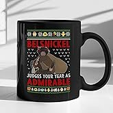 Apular Belsnickel Judges Your Year As Admirable Ceramic Coffee Mug Dwight Schrute Lovers Mug