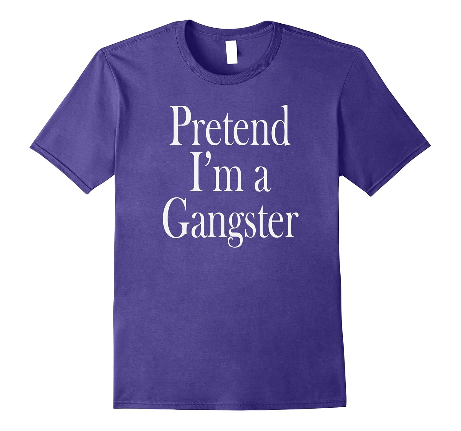 Gangster Costume T-Shirt for the Last Minute Party-FL