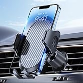 Miracase Phone Holders for Your Car with Newest Metal Hook Clip, Air Vent Cell Phone Car Mount, Universal Automobile Cradle F