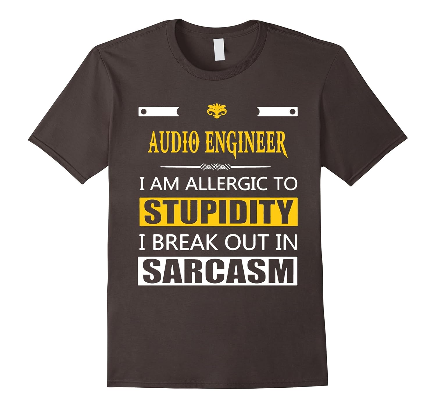 Audio Engineer Sarcasm Tshirt-PL