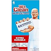 Mr. Clean Magic Eraser Extra Durable, Cleaning Pads with Durafoam, 4 count