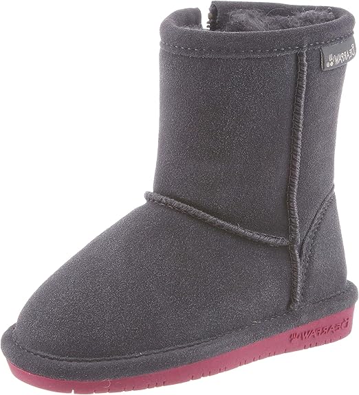 7. Bearpaw Emma Toddler Zipper Mid Calf Boot