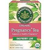 Traditional Medicinals Tea, Organic Pregnancy Tea, Supports a Healthy Pregnancy, Raspberry Leaf, 16 Tea Bags