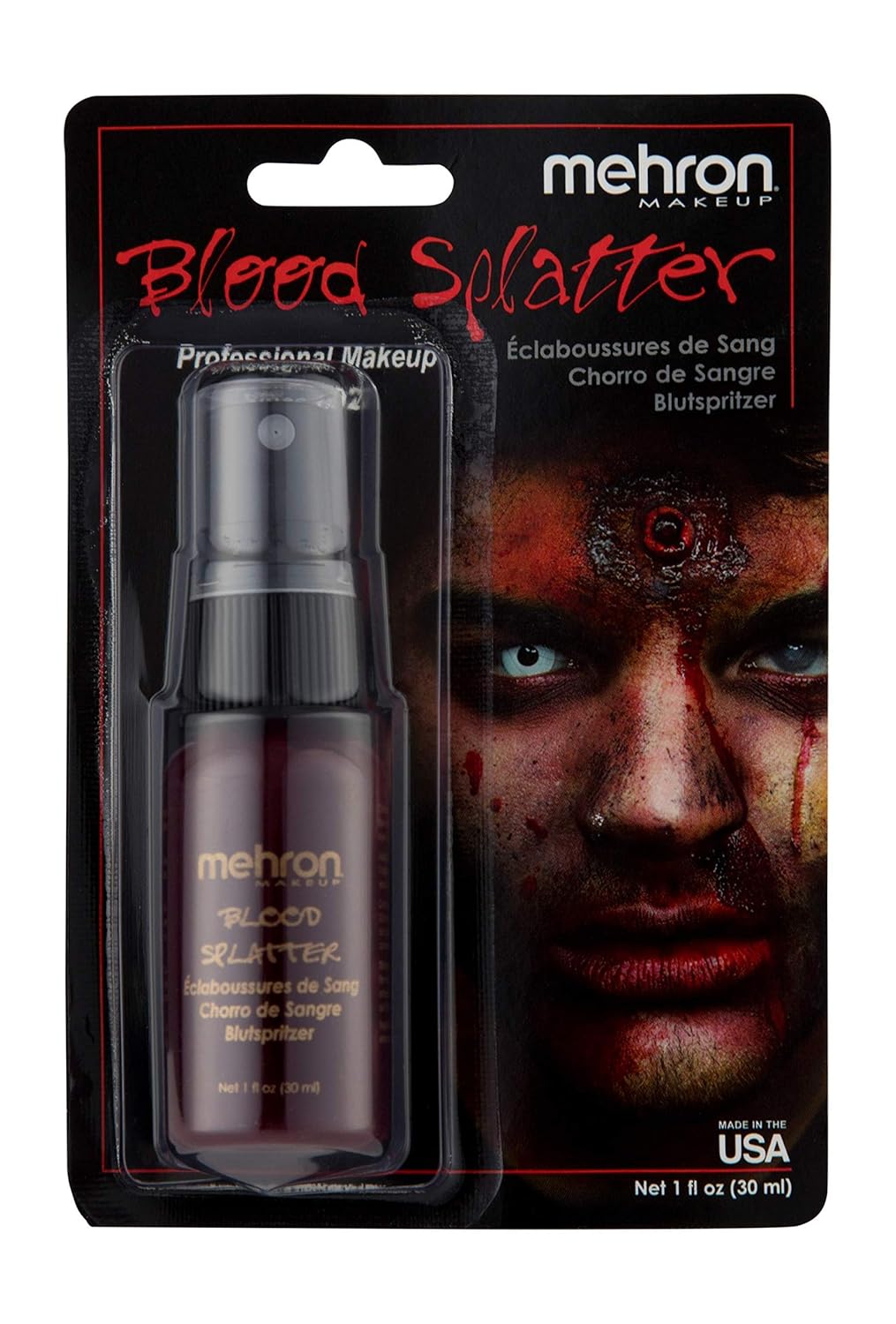 Mehron Makeup Splatter Blood (1 oz)