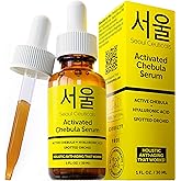 SeoulCeuticals Chebula Active Serum for Face - Korean Skin Care Anti Aging Natural K Beauty Skincare With Hyaluronic Acid + S