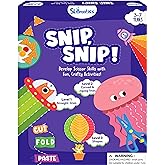 Skillmatics Art & Craft Activity Kit - Snip, Snip, Develop Scissor Skills, Child Safe, TikTok Viral Sensation, Craft Kits, Va