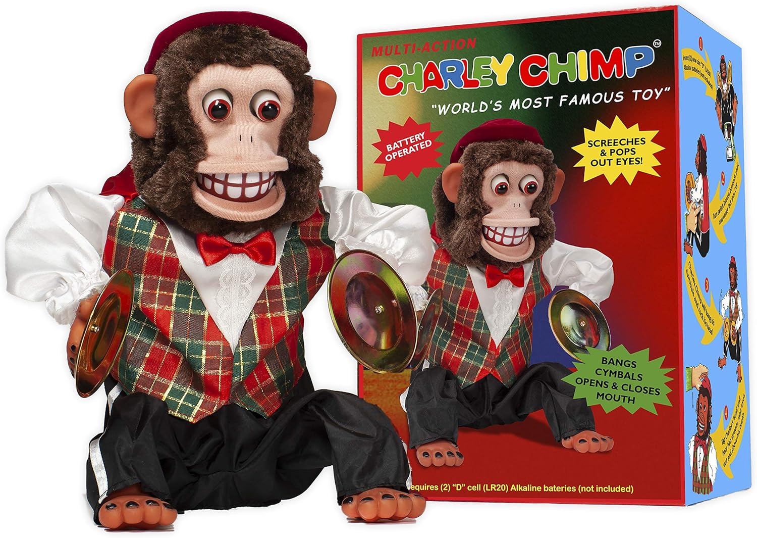 best toy monkey with cymbals