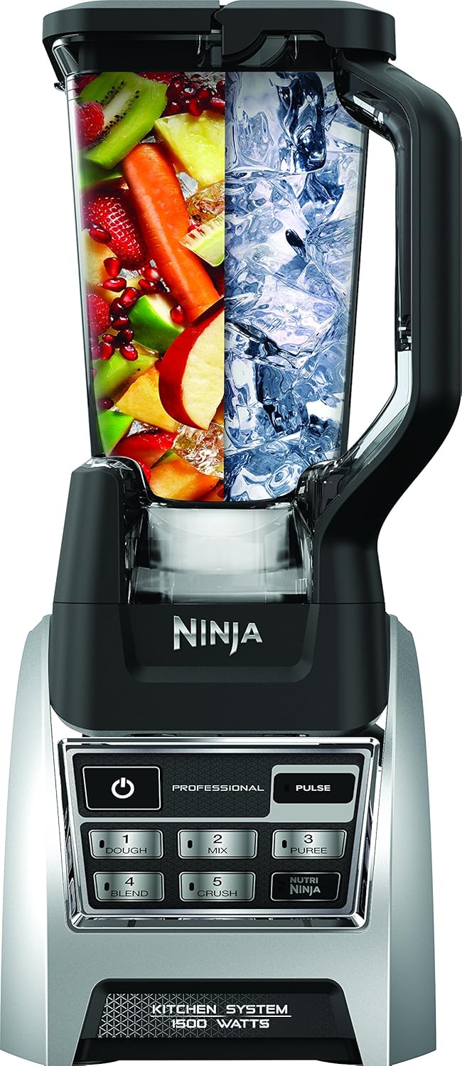 SharkNinja BL685 Nutri Ninja Blender System with Auto-iQ, 72oz, Black