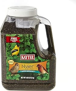 Kaytee Nyjer Bird Seed Jug with Sock, 4.65-Pound