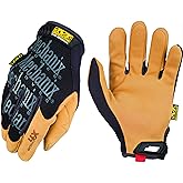 Mechanix Wear: The Original Material4X Synthetic Leather Work Gloves with Secure Fit, Abrasion Resistant, Added Durability, S